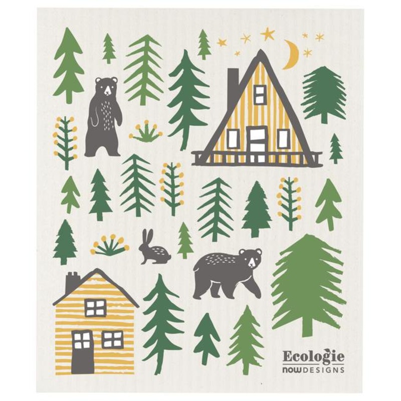 Swedish Dish Cloth - Wildlife Bear