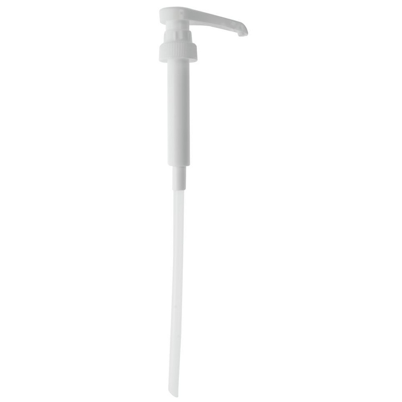 Syrup Dispensing Pump White