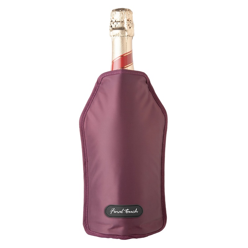 Bottle Cooling Sleeve, Burgundy