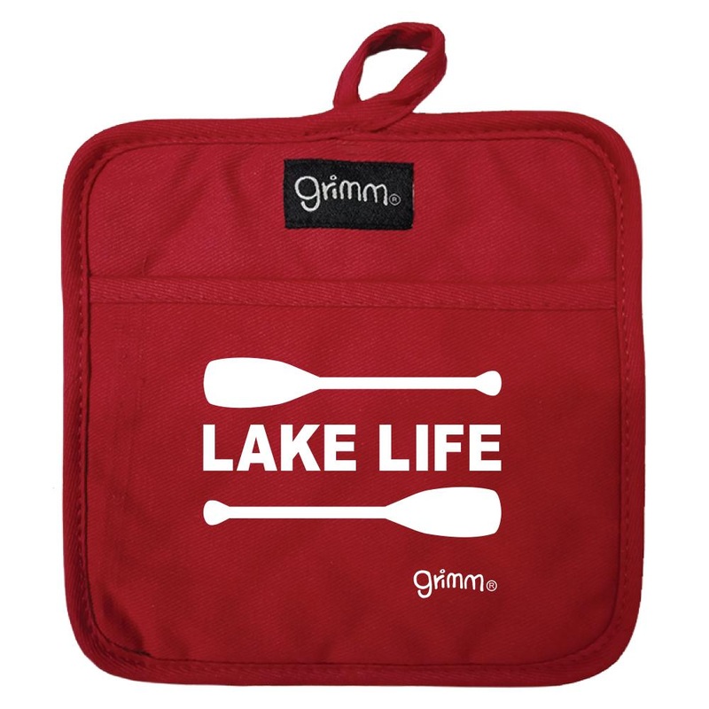Pot Holder, Lake Life