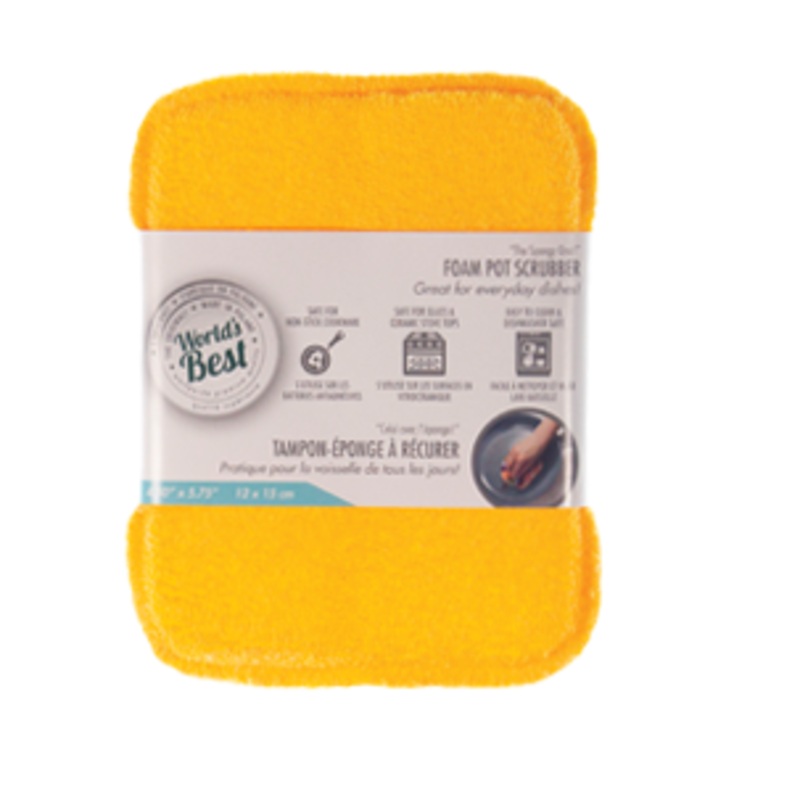 Pot Scrubber, Foaming