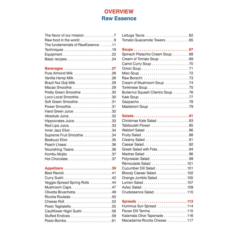 RawEssence: 180 Delicious Recipes for Raw Living