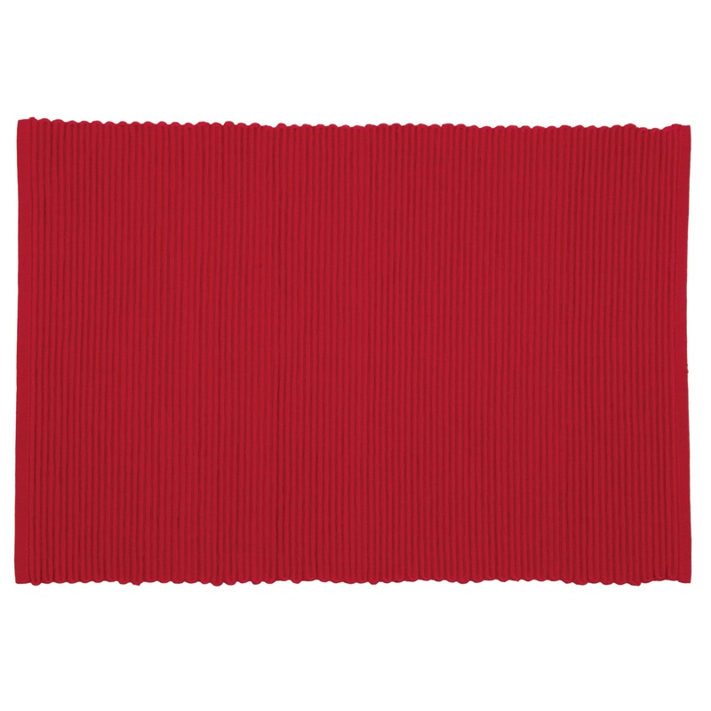Rectangular Placemat- Red