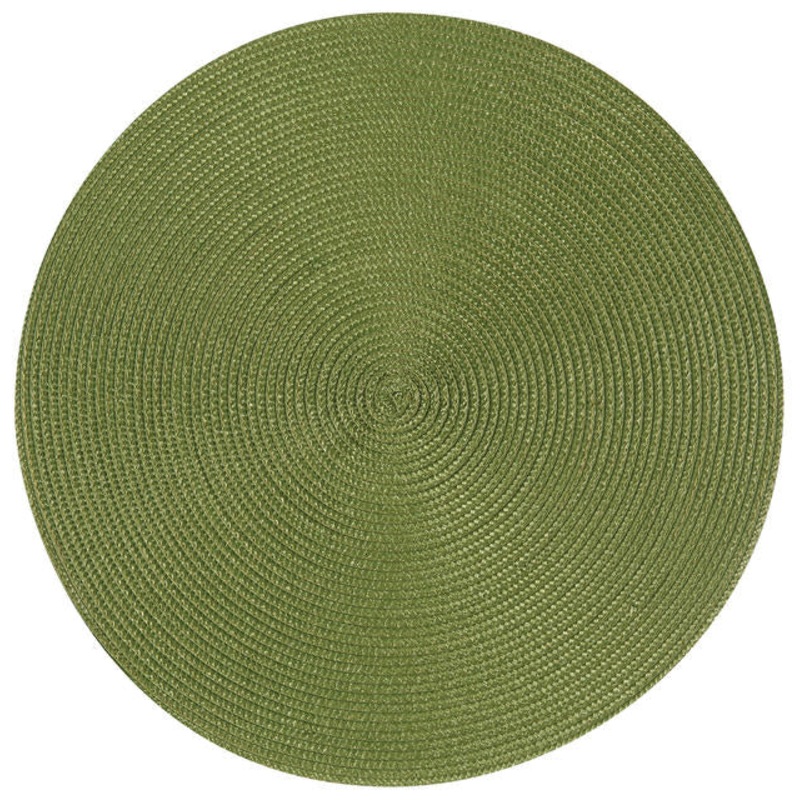 Round Placemat- Fir Green