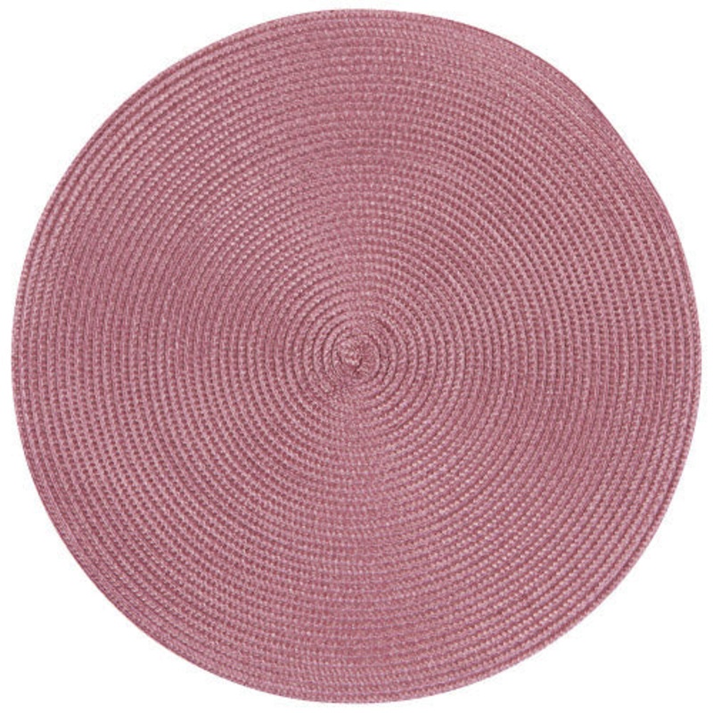 Round Placemat - Mauve