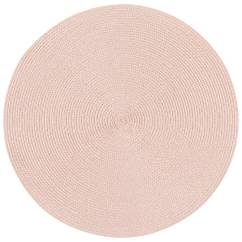 Round Placemat - Shell Pink