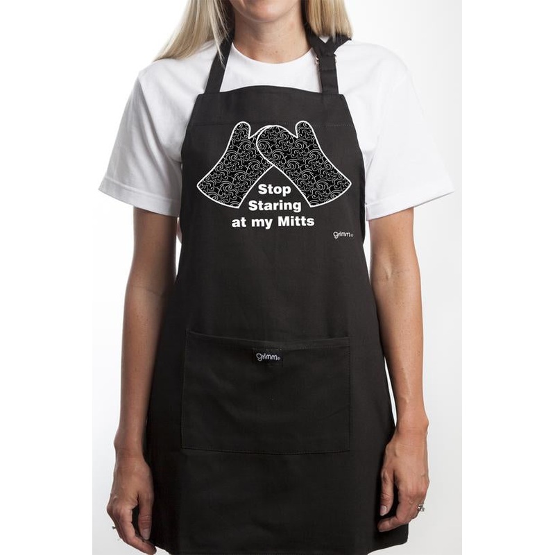 Apron, Stop Staring at My Mitts