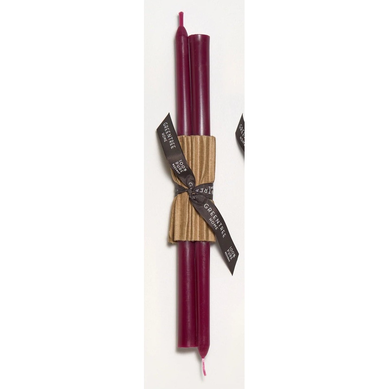 Greentree Everyday Tapers Wild Plum 12"