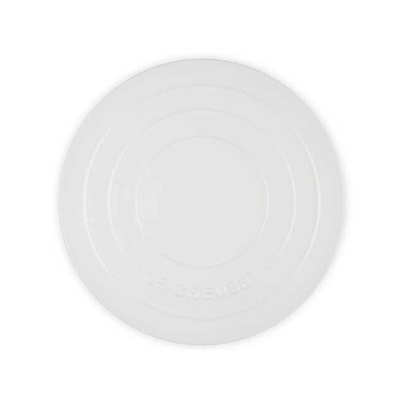 Le Creuset Round Pizza Stone - White