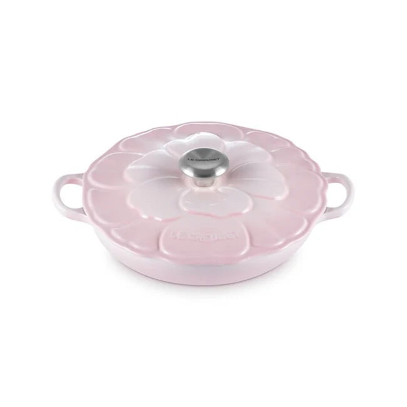 Le Creuset Signature Petal Braiser - Shell Pink