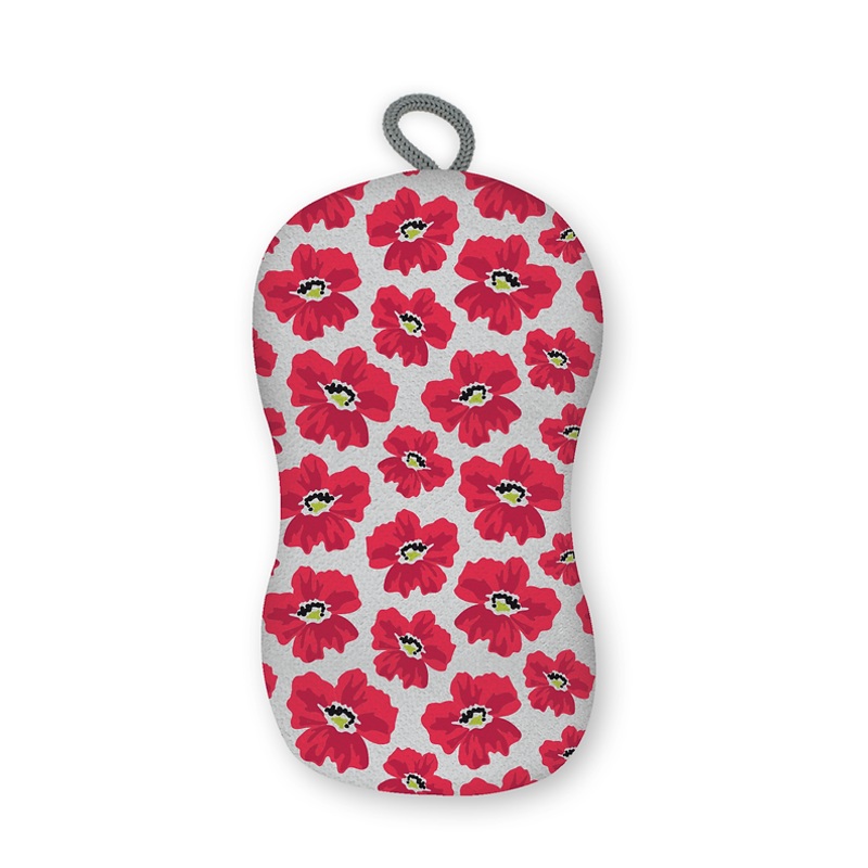 MU Kitchen New Poppy Designer Scrub Sponge