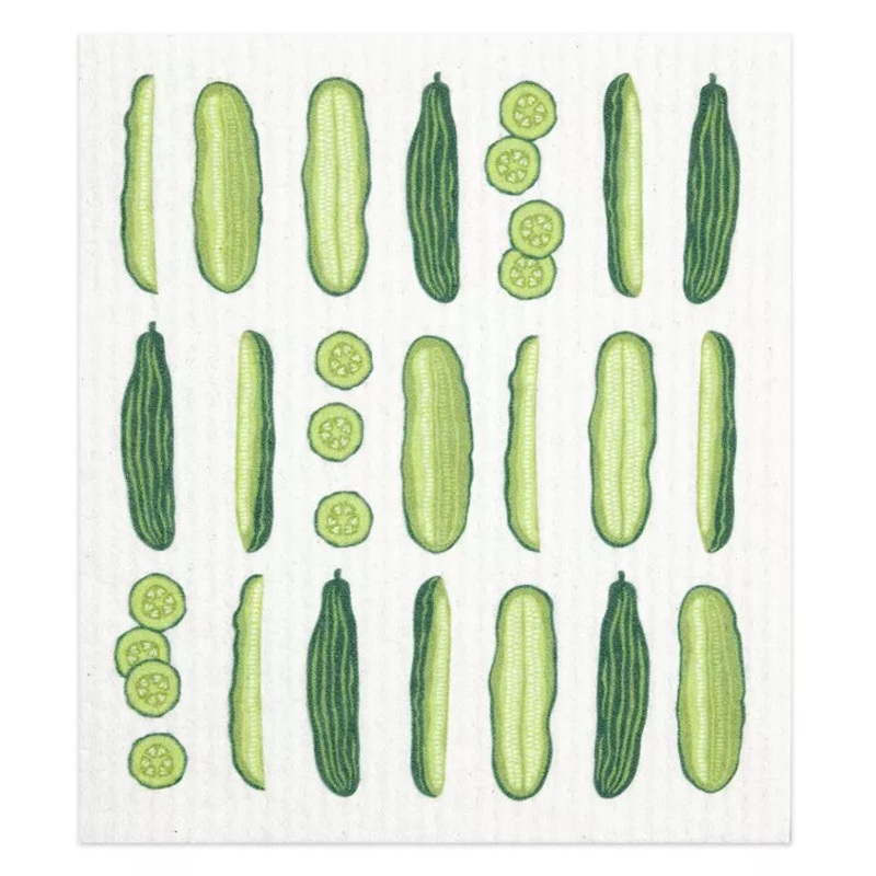 MU Kitchen Pickles Designer Sponge Cloth