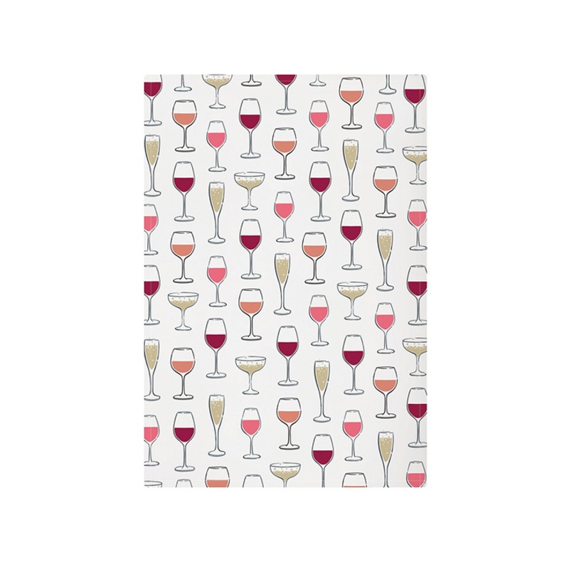 MU Kitchen Wine Glasses Designer Towel