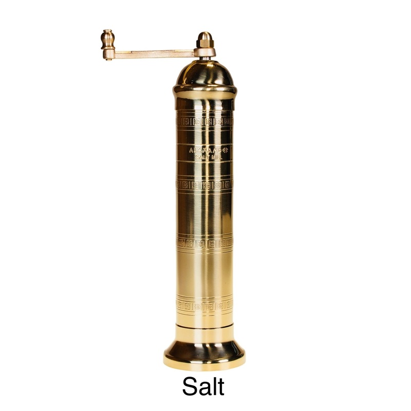 The Original Brass Mill, 8" Salt Grinder