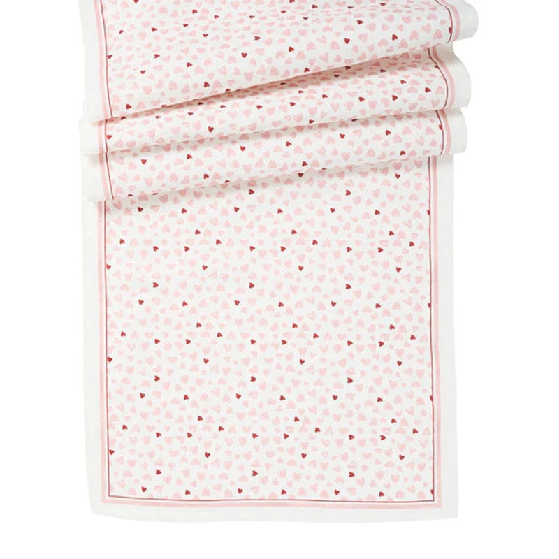 Juliska Love You More 18" x 90" Table Runner - Pink