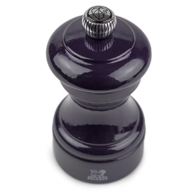 Peugeot Bistro Pepper Mill Aubergine Gloss Painted Wood - 4