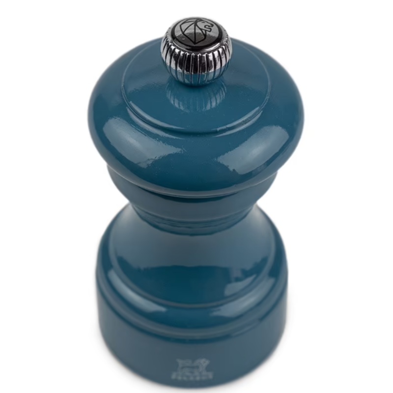 Peugeot Bistro Pepper Mill Pacific Blue Gloss Painted Wood - 4