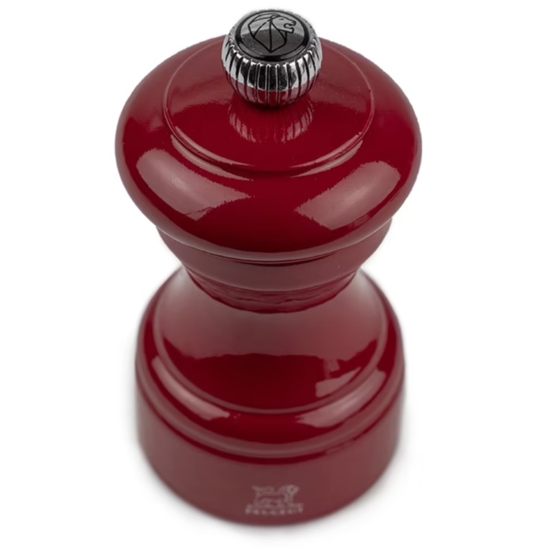 Peugeot Bistro Pepper Mill Passion Red Gloss Painted Wood - 4