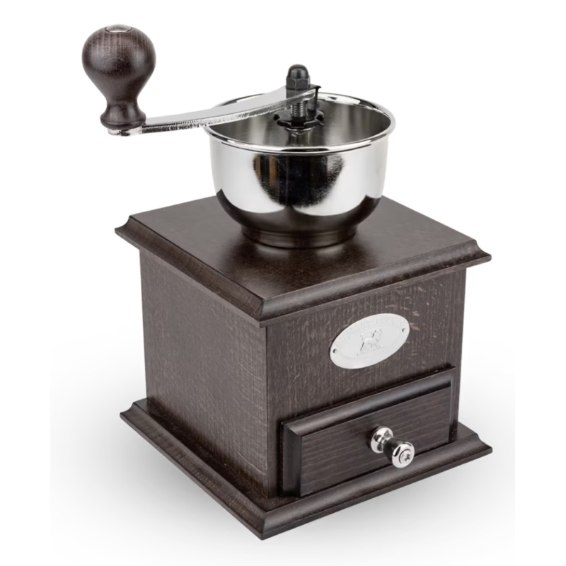 Peugeot Brsil Manual Coffee Grinder -  Walnut Stained Beechwood