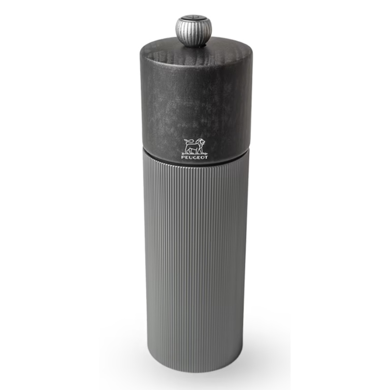 Peugeot Line Pepper Mill, Carbon Finish - 7"