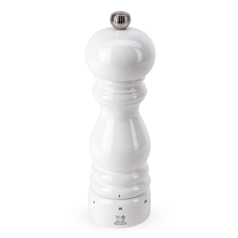 Peugeot Paris u'Select Pepper Mill White Lacquer Finish 7"