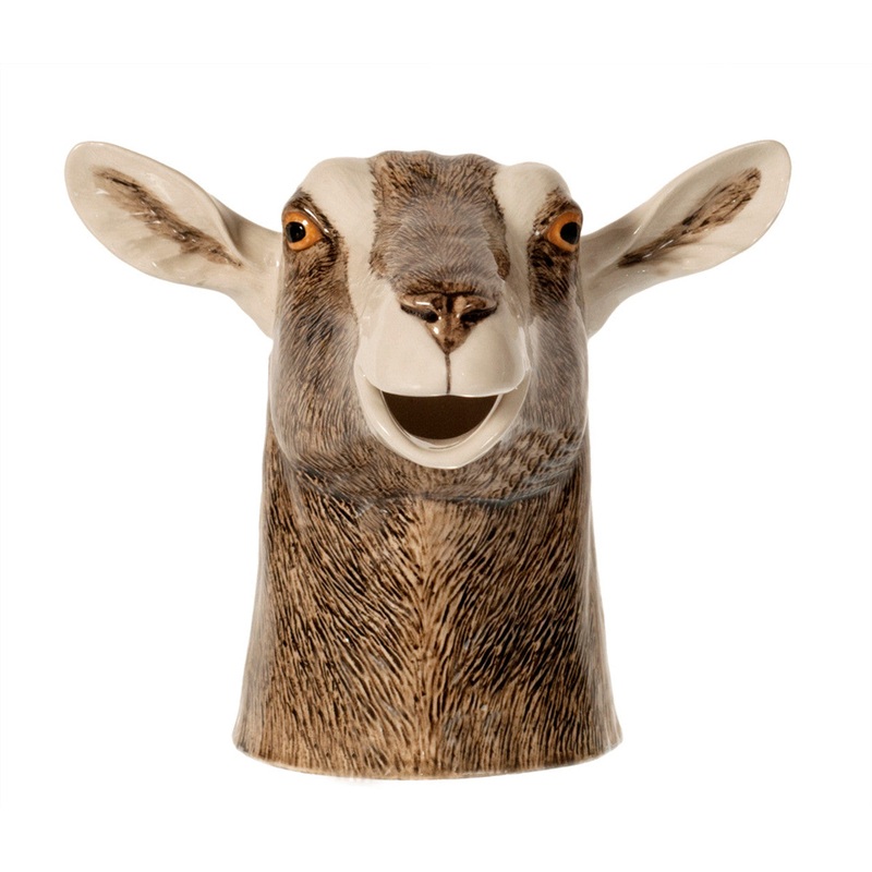 Quail Ceramics British Toggenburg Goat Jug Medium