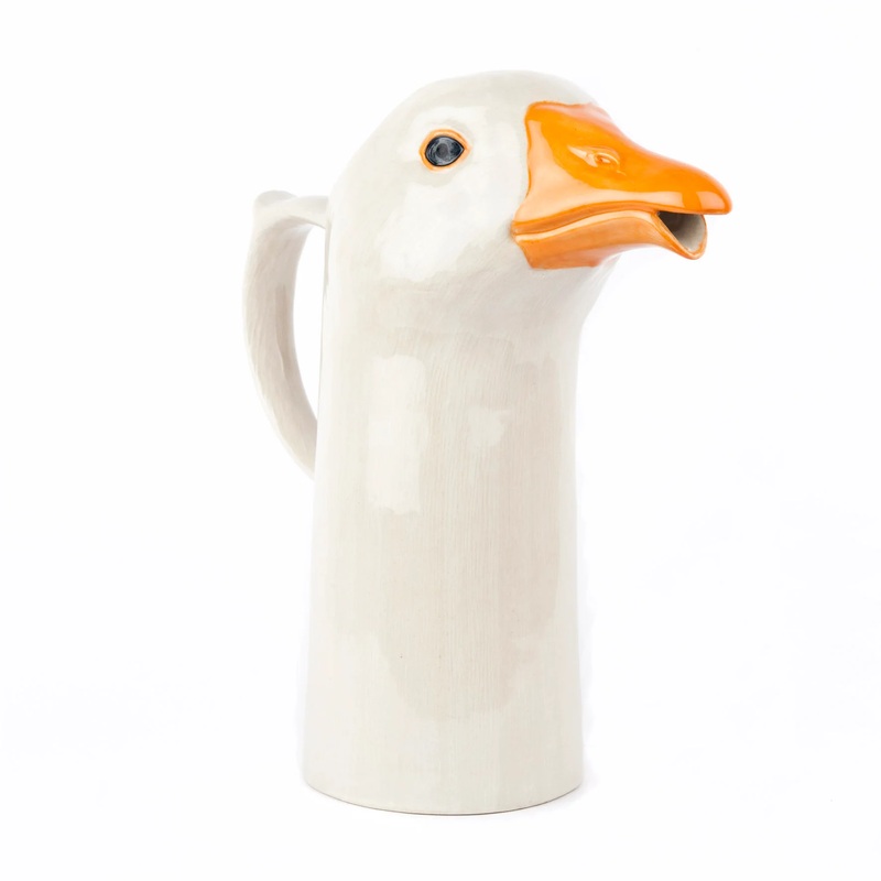 Quail Ceramics Goose Water Jug