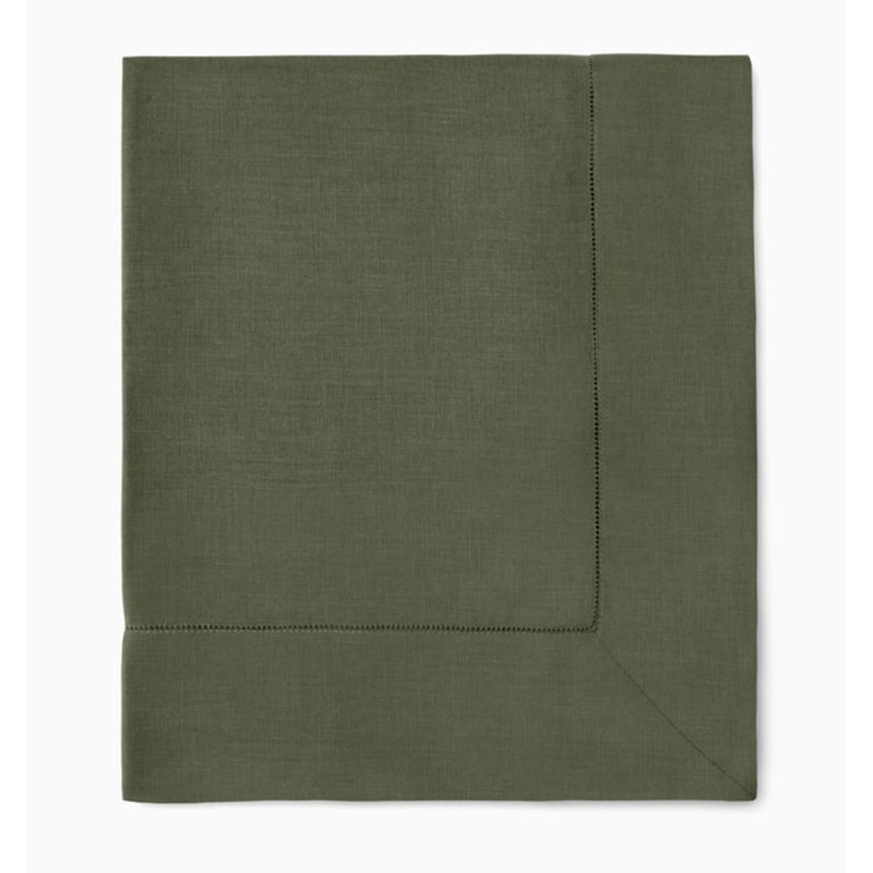 Sferra Linen Festival Rectangle Tablecloth 66x106" Sage