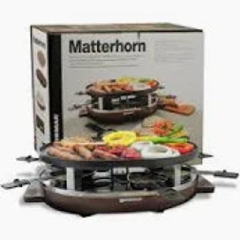 Swissmar 8 Person Matterhorn Raclette Grill