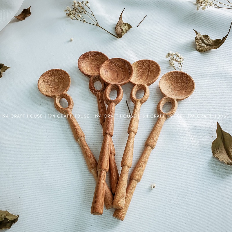 Asparagus Handle Wooden Spoon