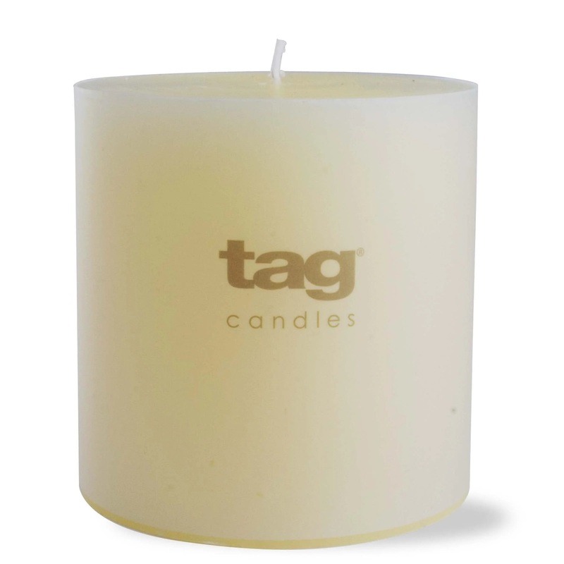 Color Studio Pillar Candle 4x4 - Ivory