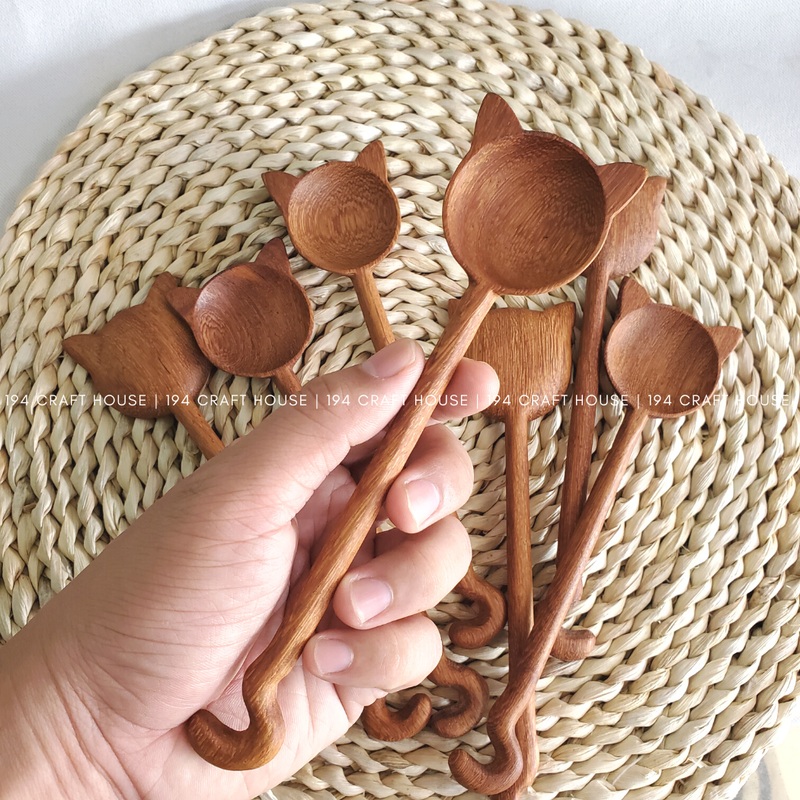 Hand-Carved Wooden Spoon