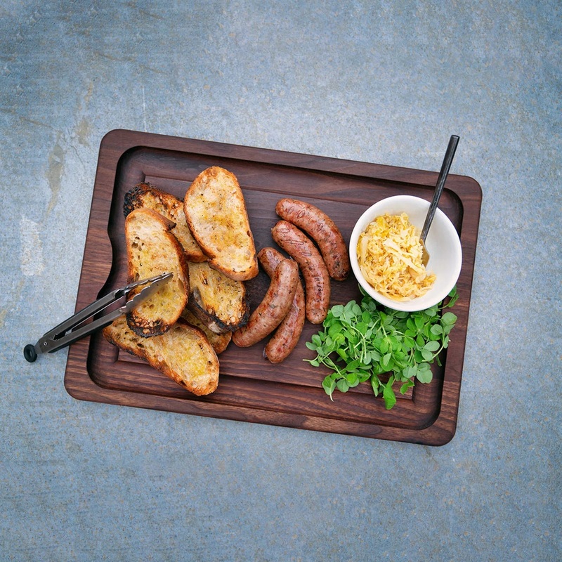 JK Adams Walnut BBQ Carving Board 20x14
