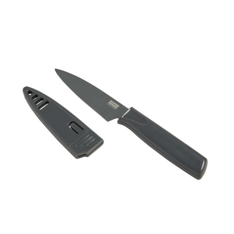 Kuhn Rikon Paring Knife Colori, Gray - Bulk