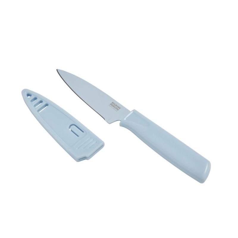 Kuhn Rikon Paring Knife Colori, Light Blue - Bulk
