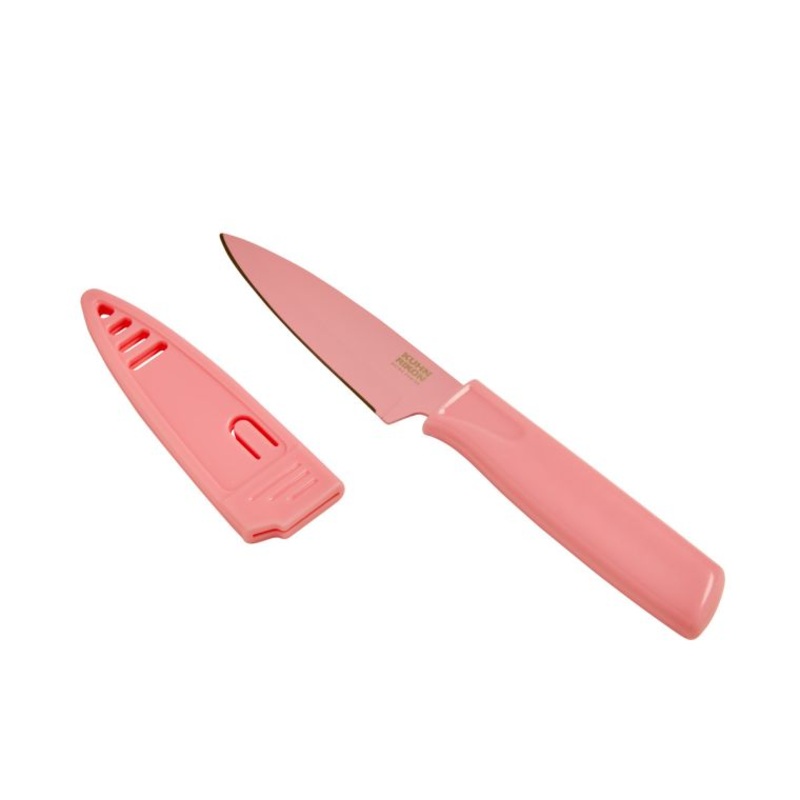 Kuhn Rikon Paring Knife Colori, Pink - Bulk