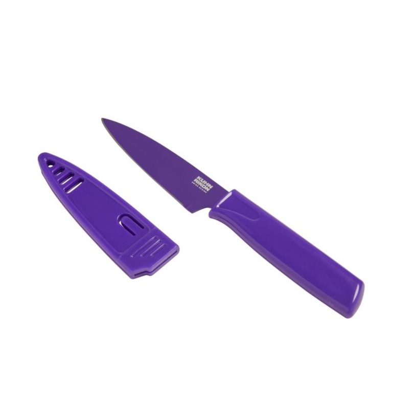 Kuhn Rikon Paring Knife Colori, Purple - Bulk
