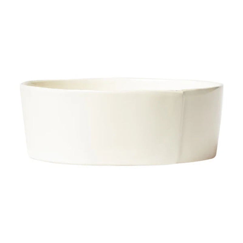 Lastra Large Serving Bowl - Linen