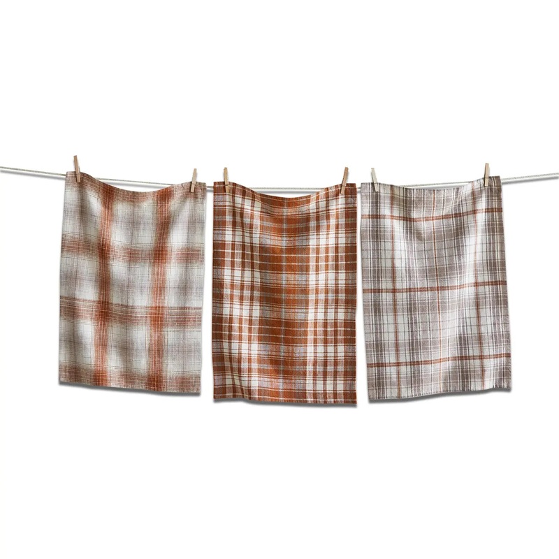Tag All Is Calm Woven Dishtowel Set of 3 - Multi