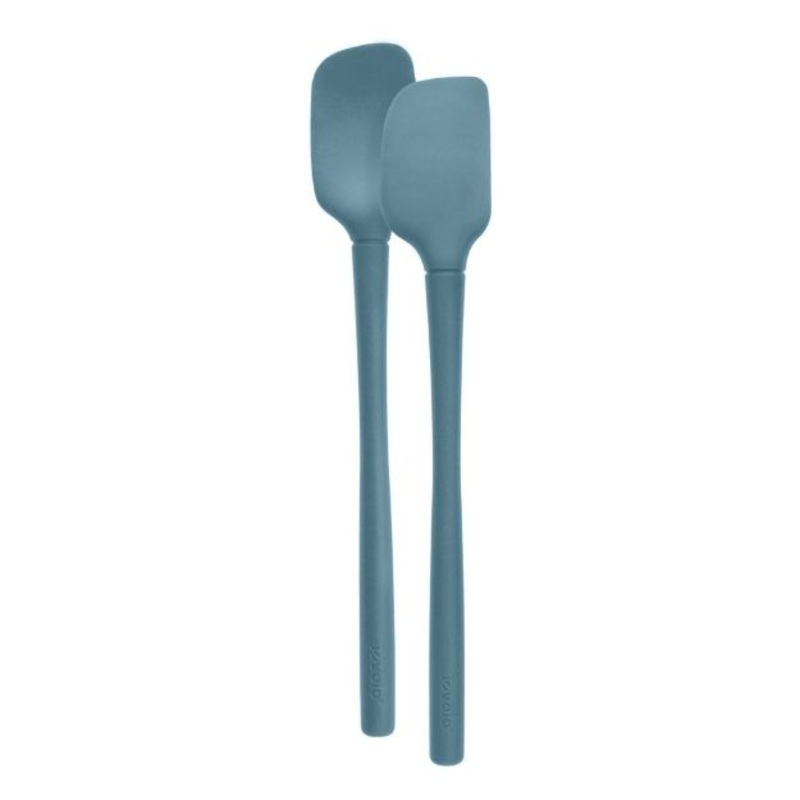 Tovolo FLEX-CORE MINI SPAT SPOON ALL SILICONE BLUE SLATE