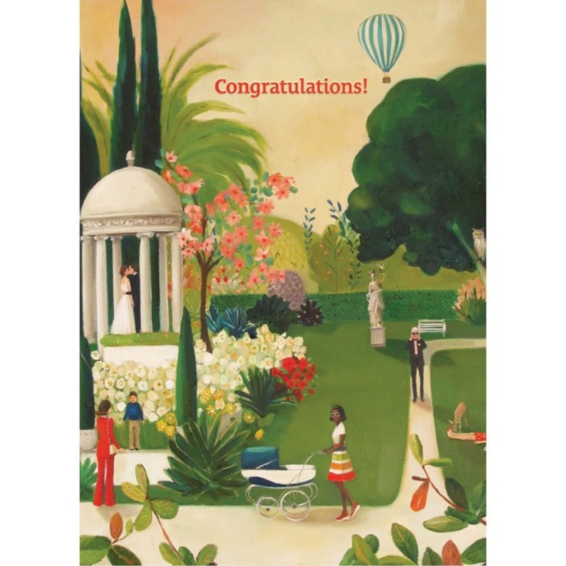 Hester & Cook Congratulations in Park Card