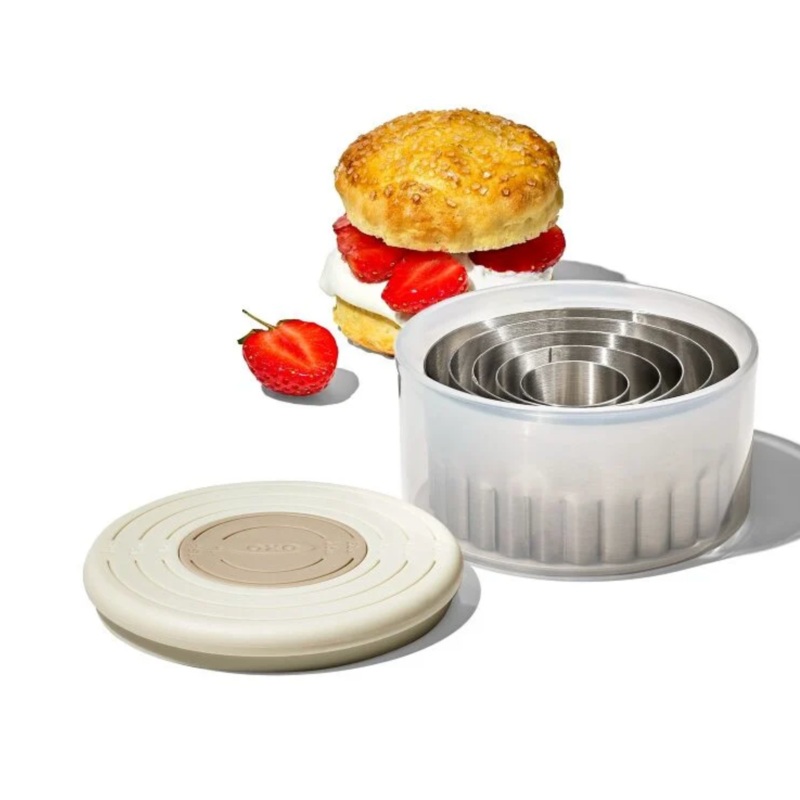 OXO Double-Sided Cookie and Biscuit Cutter Set