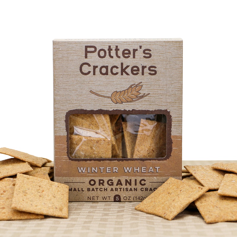 Potter's Crackers Organic Winter Wheat Crackers - 5 oz