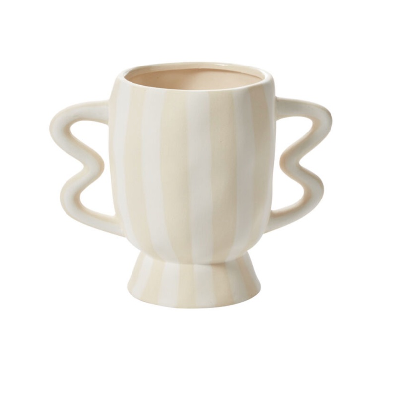 Akimbo Footed Pot 8.75"x 4.75"x 6.75"