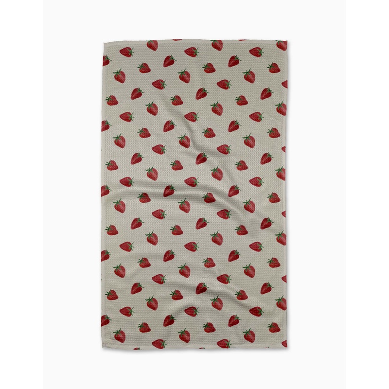 Geometry Berry Patch Tea Towel