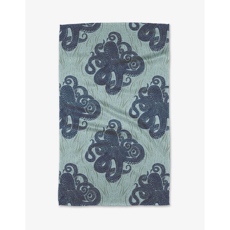 Geometry Mighty Octopus Tea Towel