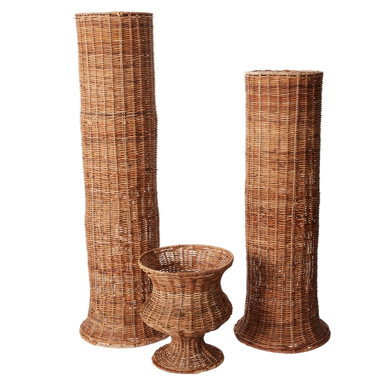 Melita Rattan Column 15x36