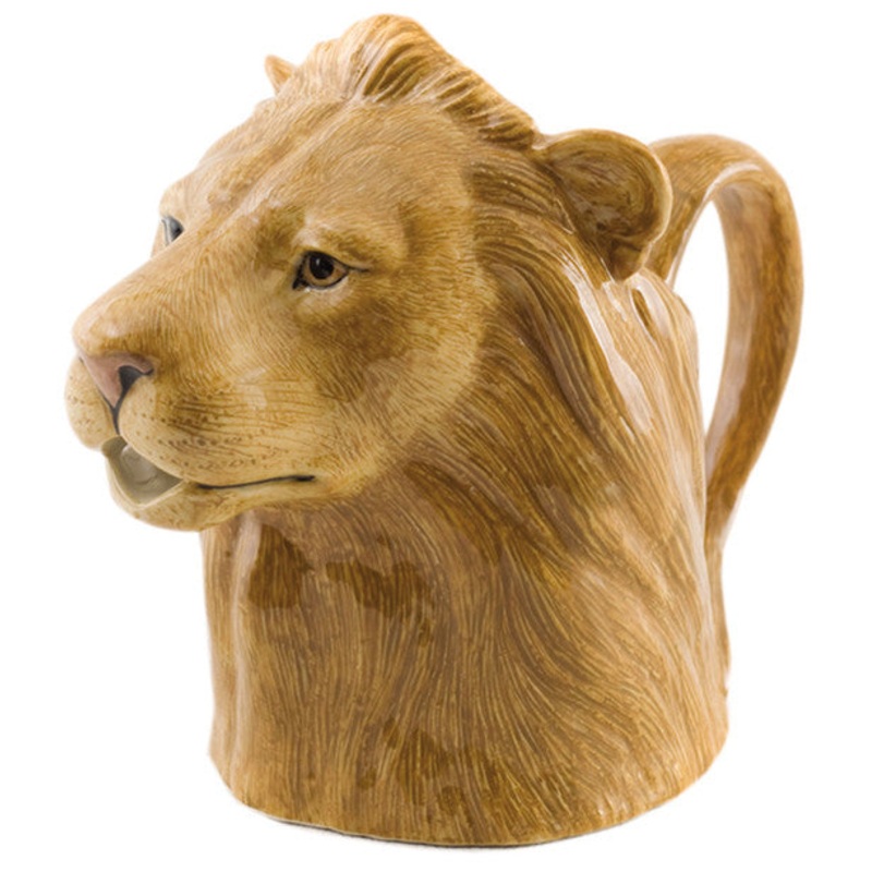 Quail Ceramics Lion Jug
