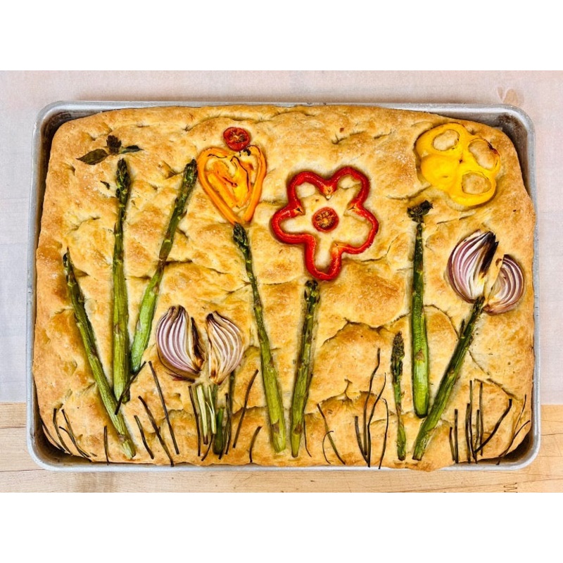 Summer Garden Focaccia Art - Make and Take (Hands On)