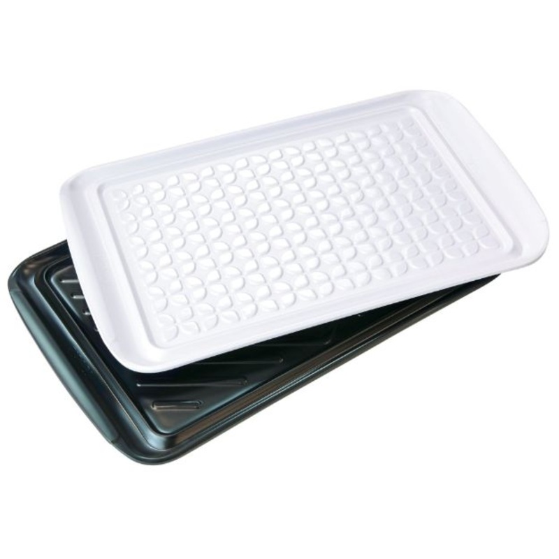 Tovolo Large Prep & Serve BBQ Trays - Set of 2